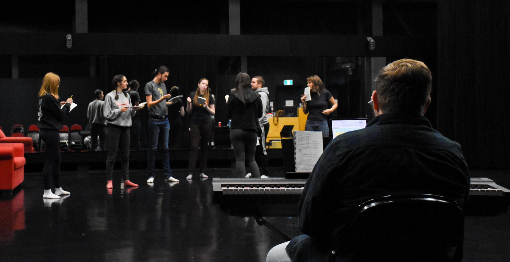 Sam during choreo Sam during choreo